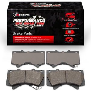 Toyota Tundra Brake Pads - Front - R1 Concepts - Off-Road/Tow - `07-`22 Toyota Tundra Brake Pads - Front - R1 Concepts - Off-Road/Tow - `07-`22